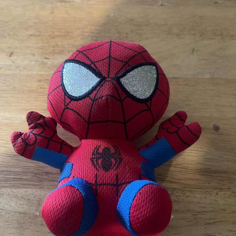 6 inch Marvel Spider-Man Stuffed Toy - Red and Blue